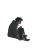 Lonely Rooftop Smoker Vinyl Car Decal Sticker – Waterproof & UV-Resistant 
