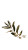 Olive Branch Close-Up Vinyl Car Decal Sticker – Waterproof & UV-Resistant 