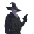 Wizard With Glock Vinyl Car Decal Sticker – Waterproof & UV-Resistant 