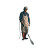 Farm Worker Cleaning V2 Vinyl Car Decal Sticker – Waterproof & UV-Resistant 