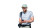 Man On Phone V9 Vinyl Car Decal Sticker – Waterproof & UV-Resistant 