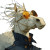 Shadowfax With Sunglasses Vinyl Car Decal Sticker – Waterproof & UV-Resistant 