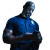 Handsome Police Officer V3 Vinyl Car Decal Sticker – Waterproof & UV-Resistant 