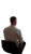 Man On Zoom Call Vinyl Car Decal Sticker – Waterproof & UV-Resistant 