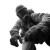 Flaming Gas Mask Soldier Vinyl Car Decal Sticker – Waterproof & UV-Resistant 
