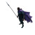 Armored Spearman Vinyl Car Decal Sticker – Waterproof & UV-Resistant 