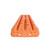Terravore Traction Mats | Supports 20,000 lbs | UV Protected | Durable Nylon | Orange | Set Of 2