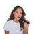 Smiling Brushing Woman Vinyl Car Decal Sticker – Waterproof & UV-Resistant 