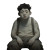 Tired 3D Animation Character Vinyl Car Decal Sticker – Waterproof & UV-Resistant 