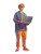 Korean Actor Glitch Vinyl Car Decal Sticker – Waterproof & UV-Resistant 