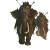 War Elephants Charge Vinyl Car Decal Sticker – Waterproof & UV-Resistant 