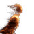 Fiery Human Silhouette Vinyl Car Decal Sticker – Waterproof & UV-Resistant 