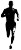 Running Man Silhouette V2 Vinyl Car Decal Sticker – Waterproof & UV-Resistant 