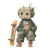 Robot Graffiti Vinyl Car Decal Sticker – Waterproof & UV-Resistant 