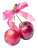 Shiny Pink Cherries V2 Vinyl Car Decal Sticker – Waterproof & UV-Resistant 