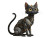 Mechanical Cat V3 Vinyl Car Decal Sticker – Waterproof & UV-Resistant 