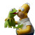 Kermit And Homer Kiss Vinyl Car Decal Sticker – Waterproof & UV-Resistant 
