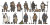 Medieval Fantasy Villagers Vinyl Car Decal Sticker – Waterproof & UV-Resistant 