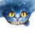 Cheshire Cat Smile Vinyl Car Decal Sticker – Waterproof & UV-Resistant 