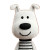 Happy Dog Close-Up V2 Vinyl Car Decal Sticker – Waterproof & UV-Resistant 