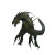 Alien Predator Hybrid Vinyl Car Decal Sticker – Waterproof & UV-Resistant 
