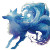 Watercolor Nine-Tailed Fox Vinyl Car Decal Sticker – Waterproof & UV-Resistant 