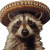Raccoon In Sombrero Vinyl Car Decal Sticker – Waterproof & UV-Resistant 