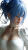 Blue-Haired Fairy V2 Vinyl Car Decal Sticker – Waterproof & UV-Resistant 