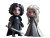 Game Of Thrones Duo Vinyl Car Decal Sticker – Waterproof & UV-Resistant 