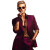 Ruby Rose Portrait Vinyl Car Decal Sticker – Waterproof & UV-Resistant 