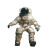 Glitched Astronaut Vinyl Car Decal Sticker – Waterproof & UV-Resistant 