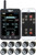TireMinder A1AS TPMS w/ Bluetooth Tech | 10 Transmitters/IPX7 Waterproof | 5.5" Display | TireMinder App Compatible | Audio/Visual Alerts