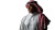 Saudi Man Attire V2 Vinyl Car Decal Sticker – Waterproof & UV-Resistant 