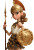Athena Cartoon Goddess Vinyl Car Decal Sticker – Waterproof & UV-Resistant 