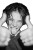 Noir Portrait Wink Vinyl Car Decal Sticker – Waterproof & UV-Resistant 