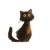 Cute Curious Cat Vinyl Car Decal Sticker – Waterproof & UV-Resistant 