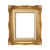 Gold Photo Frame V2 Vinyl Car Decal Sticker – Waterproof & UV-Resistant 