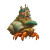 Giant Hermit Crab Vinyl Car Decal Sticker – Waterproof & UV-Resistant 
