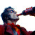 Zombie Wine Drinker Vinyl Car Decal Sticker – Waterproof & UV-Resistant 