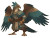 Golden Eagle Aarakocra V2 Vinyl Car Decal Sticker – Waterproof & UV-Resistant 