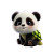 Panda Turtle Hybrid Vinyl Car Decal Sticker – Waterproof & UV-Resistant 