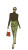 Elegant Woman Outfit Vinyl Car Decal Sticker – Waterproof & UV-Resistant 