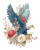 Patriotic Jungle Eagle Vinyl Car Decal Sticker – Waterproof & UV-Resistant 