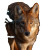 Red Wolf V3 Vinyl Car Decal Sticker – Waterproof & UV-Resistant 