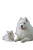 Samoyed And Cat Vinyl Car Decal Sticker – Waterproof & UV-Resistant 