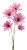 Pink Daisies Vinyl Car Decal Sticker – Waterproof & UV-Resistant 