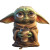 Grogu Baby Yoda Vinyl Car Decal Sticker – Waterproof & UV-Resistant 