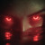 Glowing Hateful Eyes Vinyl Car Decal Sticker – Waterproof & UV-Resistant 