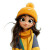 Cute Animated Character Vinyl Car Decal Sticker – Waterproof & UV-Resistant 