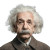 Albert Einstein Portrait V3 Vinyl Car Decal Sticker – Waterproof & UV-Resistant 